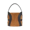 DEBORAH Suede Hobo Bag L