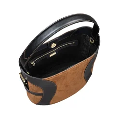 DEBORAH Suede Hobo bag M