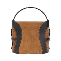 DEBORAH Suede Hobo bag S