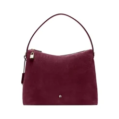 Delia Suede hobo bag L