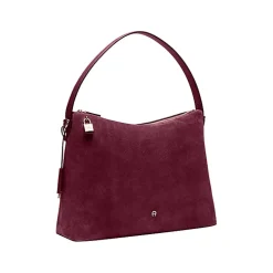 Delia Suede hobo bag L