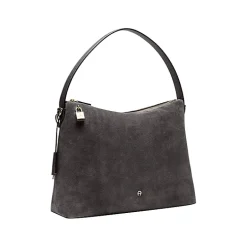 Delia Suede hobo bag L