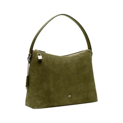 Delia Suede hobo bag L
