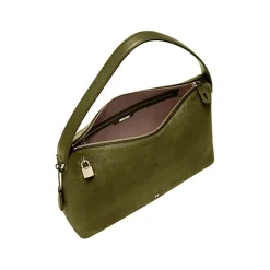 Delia Suede hobo bag L