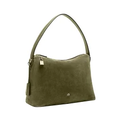 Delia Suede hobo bag M
