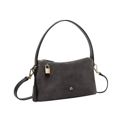 Delia Suede hobo bag S